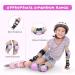 Kids Toddler Roller Skating Protective Gear Set - Knee Pads, Elbow Pads, Wrist Guards - Purple - Ages 4-13 - Buy Online on GoSupps.com