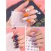 EBANKU 576Pcs Short Press On Nails With Nail Glue 12 Colors Short Matte Fake Nails 8 Colors Short Glossy Fake Nails 4 Colors Short Glitter Fake Nails Short Round False Nails With Nail Stickers - Buy Online on GoSupps.com