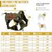 OneTigris Tactical Dog Vest | Service Dog Harness | MOLLE Dog Training Harness 1000D Nylon - XL Ranger Green - Buy Online on GoSupps.com