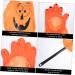 KOMBIUDA Kids Toy 1pc Portable Pumpkin Bag Candy Bags Halloween Treat Bag Packing Bag Delicate Paper Bag Child - Buy Online on GoSupps.com