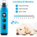 Casfuy Claw Grinder for Dogs - 2 LED Lights 2 Speeds | Quiet & Powerful Nail Grinder for Small & Medium Dogs & Cats (Sky Blue) - Buy Online on GoSupps.com