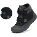Mishansha Unisex Kids Hiking Boots - Waterproof Non-Slip Lightweight Outdoor Footwear in Black (EU 33) - International Shipping Available - Buy Online on GoSupps.com