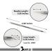 Lancet for Facial Milia & Whitehead Extraction Tool | Double Ended Angled Circle Loop & Sharp Needle | Dermatologist Recommended | Synthetic Leather Storage - Buy Online on GoSupps.com
