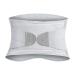 Low Back Pain Relief Belt Adjustable Lumbar Brace Scoliosis Fitness white XL - Buy Online on GoSupps.com