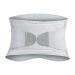 Low Back Pain Relief Belt Adjustable Lumbar Brace Scoliosis Fitness white XL