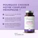 Menopause Complex | Natural Alternative Without Hormones | Hot Flashes Fatigue and Mood Variations | With Pollen and Safr Inside Patented Saffron | 60 Capsules | Made in France | Terravita - Buy Online on GoSupps.com