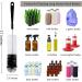 AUMA 8 Pack Bottle Cleaning Brush Set - Long Handle Bottle Cleaner for Washing Narrow Wine/Beer Bottles HydroFlask Tumbler Thermos Sports Water Bottles Kettle/Lid Brush Straw Brush Black - Buy Online on GoSupps.com