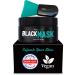 Peeluals Black Mask - Anti-Blackhead Peel-Off Mask with Brush | Vegan & High-Dose Activated Carbon | 100ml Introductory Offer for Men & Women - Buy Online on GoSupps.com