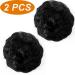 JJstar 2PCS Curly Fake Hair Buns Donut Tousled Updo - Jet Black - Buy Online on GoSupps.com