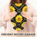 Sunflower Hot Water Bottle 2L with Cover - Pain Relief for Headaches Neck & Shoulders - Black | International Shipping - Buy Online on GoSupps.com
