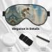 Buy Beach Surf Print Double-Sided Eye Mask | Soft Light Blocking for Better Sleep | International Shipping - Buy Online on GoSupps.com