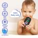 Silicone Remote Control Baby Teether Toy - Chew Toy for Babies 3-12 Months - Sore Gums Relief Pacifier - Baby Christmas Gift - Black+White - Buy Online on GoSupps.com