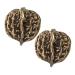 Kombiuda 2st walnuts from brass chinese ball gifts for Elderly gifts for old people's home residents Stress balls for adults stressball chinese artificial needs artwork from brass