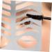 Didiseaon Eyebrow Template Mold Brow Lips Template Brow Stencil Eyebrow Draw Board Make up Lip Makeup - Buy Online on GoSupps.com