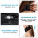 NizirioOo Neck Ruff - Adjustable Cervical Support Bandage for Neck Pain Relief (Black) - Alleviate Pressure & Discomfort - Buy Online on GoSupps.com