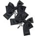 AJOIDR Ribbon Hair Bows with Pendant Hair Clip Hairpin Women Barrettes PonytailHolder for Girl Hair Styling Tool Black-b - Buy Online on GoSupps.com
