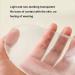 AKAMAS Women's Natural Anti-Slip Reusable Silicone Shoulder Pads - Transparent - Buy Online on GoSupps.com