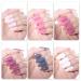 Burano Dip Powder Nail Kit Starter - 6-Color Glitter Pink Nude Set with Base & Top Coat | Perfect for Beginners | All-In-One Summer Nail Art - Buy Online on GoSupps.com