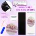 22 STK Rose Red Glitter Nail Film - Self-Adhesive Gel Nail Polish Stickers | Long-Lasting UV Foils for Salon-Quality Manicure - Buy Online on GoSupps.com