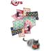 4cats Cuddly Pillows 10-Pack with Valerian | Soft Pet Comfort | Size L 7.5 x W 10 x H 1.5 cm - International Shipping Available - Buy Online on GoSupps.com