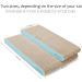AMZNOVA Cat Scratcher Pad | Durable Cardboard with Catnip | 7 Colors & 2 Sizes - Baby Blue - Buy Online on GoSupps.com