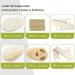 4-in-1 Exfoliating Loofah Back Scrubber Set for Deep Skin Cleansing - Luffa Sponge & Pads for Men and Women - Buy Online on GoSupps.com
