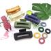 Matte Rectangle Hair Claw Clips - Strong Hold Jumbo Hair Styling Accessories for Women - Non-Slip Catch - 6 Colors (C Set-3) - Buy Online on GoSupps.com