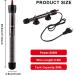 Vegena Aquarium Heater 200W Adjustable Thermostat for 200L Fish Tanks | Reliable Heating Rod with Suction Cups - Buy Online on GoSupps.com