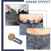 10Pcs Button Extender for Trousers Jeans - Elastic Waist Extenders for Men & Women - Adjustable Waistband Extension for Pants, Skirts, Pregnancy Trousers - Buy Online on GoSupps.com