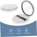 FRCOLOR 2pcs Box Loose Powder Box Mirrors Reusable Makeup Powder Case Portable Powder Case Foundation Box 7.5x7.5cm Colorful - Buy Online on GoSupps.com