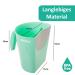 Akuku Green Hair Washing Cup for Kids | Shampoo Eye Protection & Shower Aid | Safe Bathing Mug for Children - Buy Online on GoSupps.com