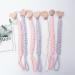 3-Piece Unisex Baby Pacifier Chain Clip Set - Durable Fabric & Plastic Clips for Bibs & Suckers - Buy Online on GoSupps.com