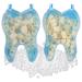 Temporary tooth cap crown veneer front and back front and molar teeth with dental repair thermal pearls cap filler for missing broken teeth (50 pieces of front teeth and 50