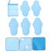 Frcolor Women's Bandage Set - 6-Ply Polarfleece Menstrual Tapes Washable & Reusable | Eco-Friendly Cloth Pads - Buy Online on GoSupps.com