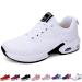 Orthowalk for Pain-Free Feet Orthopedic Shoes Lightweight Sports Shoes Women (35 White) 35 EU White