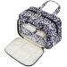 Full Size Toiletry Bag Large Makeup Bag Organizer Travel Cosmetic Bag for Women (Black Leopard)