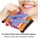 RZJZGZ Orthodontic Ligature Ties O-Rings Braces Rubber Bands (1040pcs) - Multicolor - Buy Online on GoSupps.com