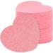 Facial Scrub Pads Heart Shape Compressed Sponges for Facial Cleansing - Cellulose Facial Sponges for Facial Washing Pore Cleaning Scrubber Bathing Household Pink - Buy Online on GoSupps.com