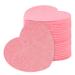 Spa Sponges | Heart Shape Reusable Makeup Remover Pads 20 Face Scrub Sponge for Facial Cleansing Exfoliate Masque Makeup Removal Pink