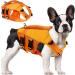 Asenku Adjustable Dog Wowers for All Sizes - Ripstop Dog Life Jacket with Reflective Handle for Boating Swimming & Surfing - Orange - Buy Online on GoSupps.com