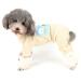 Ranphy dogs pajama made of cotton striped for small dogs 4 legs puppy printed clothes for dogs pet overall cartoon hoodie jumpsuit pet coat dog coat paj.