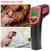 LANTRO JS HW600 Non-Contact Infrared Thermometer - LCD Digital Temperature Gun (Red) | Fast International Shipping - Buy Online on GoSupps.com