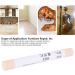 Furniture Paint Floor Repair Crayon - Scratch Patch Pen for Wood & Composite | Home & Office - Ivory Red - Buy Online on GoSupps.com