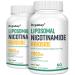 Liposomal Nicotinamide Riboside 2000 MG with TMG and Pterostilbene, Similar to NMN Supplements Boost NAD+, Support Healthy Aging ,120 Count 60 Count (Pack of 2)