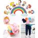 CuteOn Unisex Kids Red Elastic Waist Cotton Warm Trousers | 1-5 Years - Buy Online on GoSupps.com