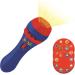 Lexibook Super Mario Brothers Nintendo Flashlight & Projector with 3 Discs - Children's Toy Blue/Red - Buy Online on GoSupps.com