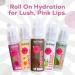 Bee & Beauty Moisturizing Lip Serum Roll On Combo - 5ml Each With Natural Flavours Nourishes Hydrates And Gently Exfoliates For Men And Women Natural Pink Lip Roll On For Daily Lip Care - Buy Online on GoSupps.com