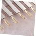 Minkissy 3-Set Stainless Steel Eyebrow Tweezers & Clips | Precision Hair Removal Tools for Perfect Brows - Buy Online on GoSupps.com