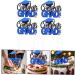 Artibetter 4pcs Graduation Row Cupcake Food Decorations Graduation Cupcake Toppers 2023 Appetizer Picks for Graduation Party 2023 Graduation Party Supplies Dessert Picks Make up Paper Blue 17X13.5CM - Buy Online on GoSupps.com