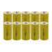 10x Exell C Size 1.2V 3000mAh NiCD Button Top Rechargeable Batteries for toys instruments/equipment electric razors toothbrushes radio controlled devices electric tools